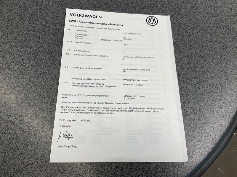 Volkswagen Golf V 1.4 Tour — zdjęcie 6