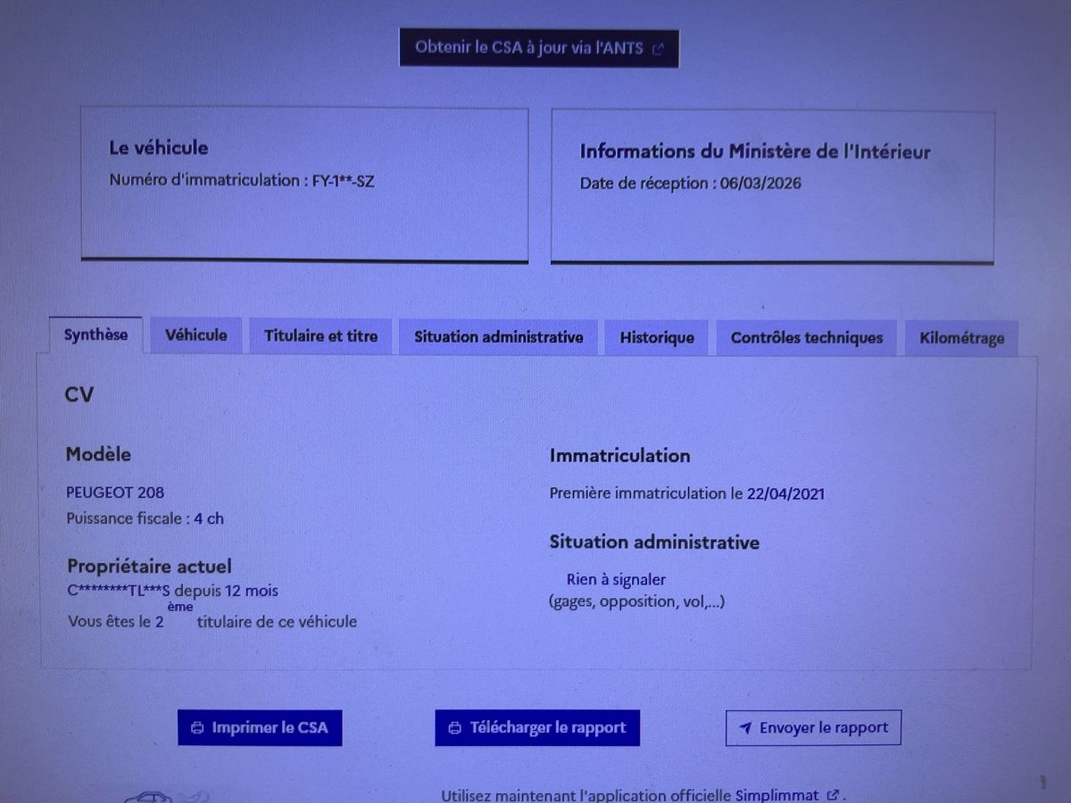 Peugeot 208 d'occasion