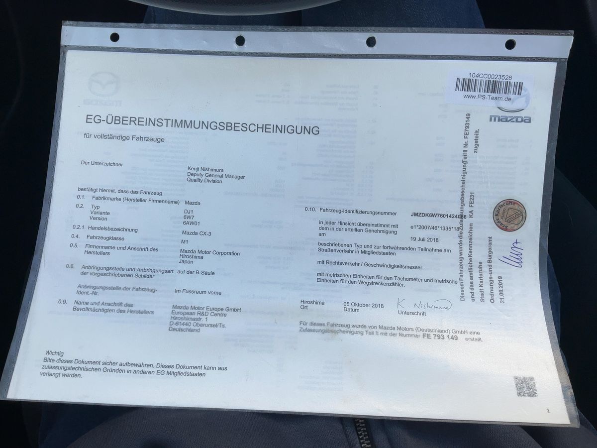 Mazda CX-3 d'occasion