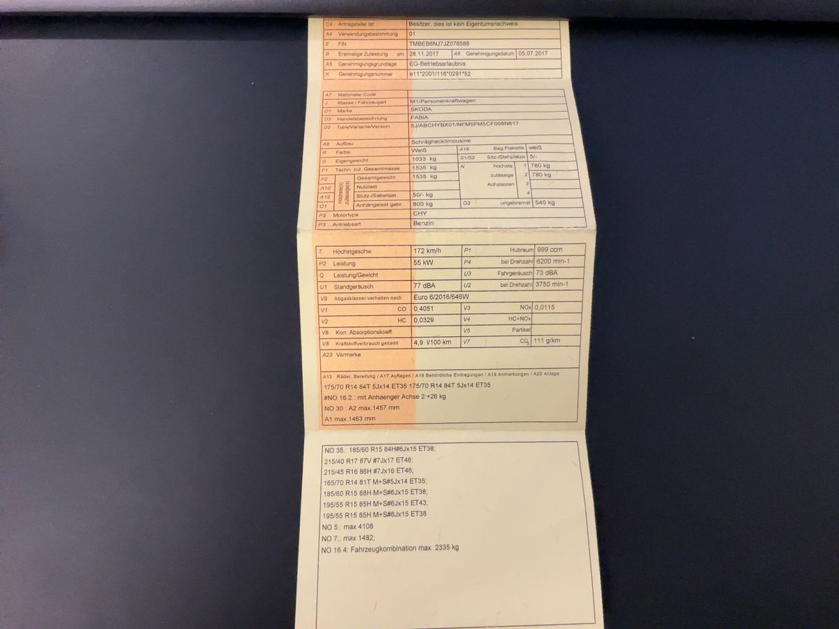 Skoda Fabia d'occasion