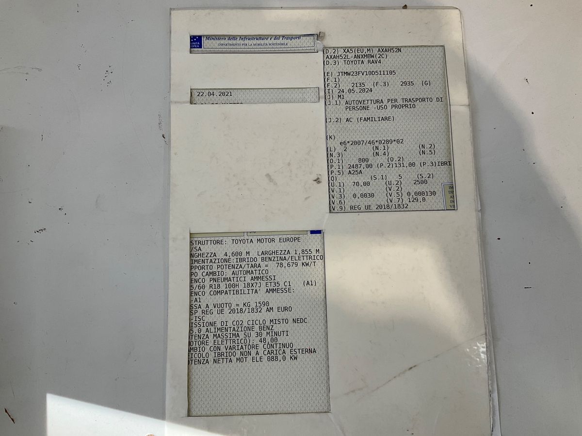 Toyota RAV 4 2.5 Hybrid 4x2 Style