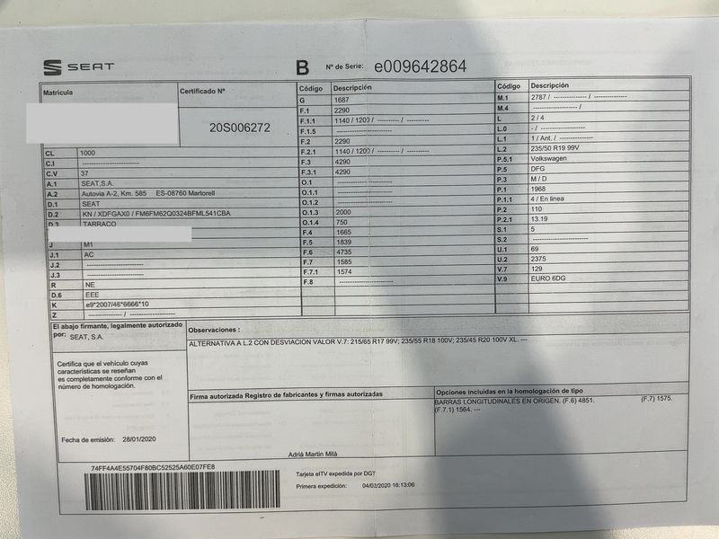 Seat Tarraco 2.0 TDI Xcellence — zdjęcie 16
