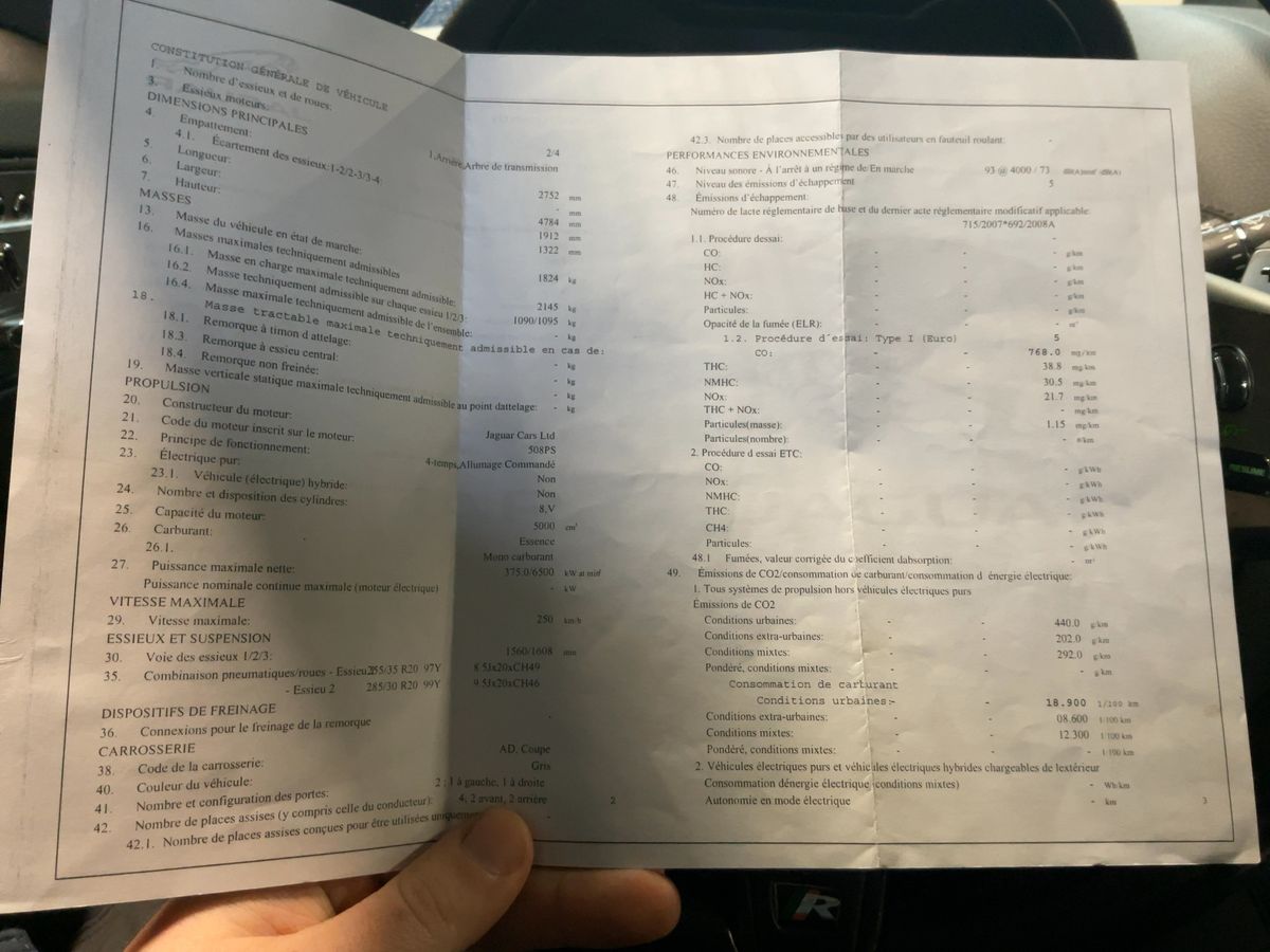 Jaguar XK 5.0 V8 Kompressor XKR