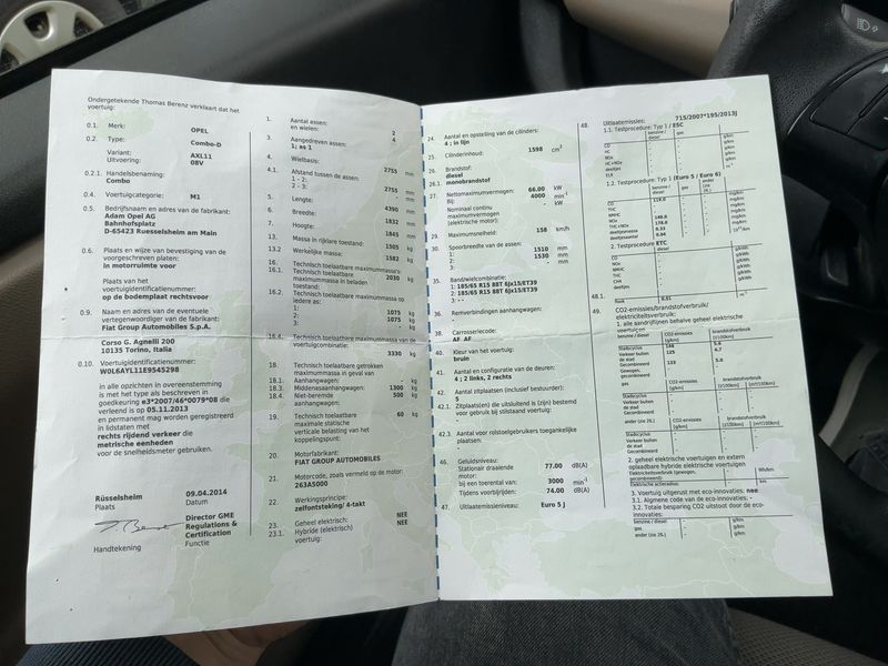 Opel Combo 1.6 CDTI Edition L1H1 — zdjęcie 16