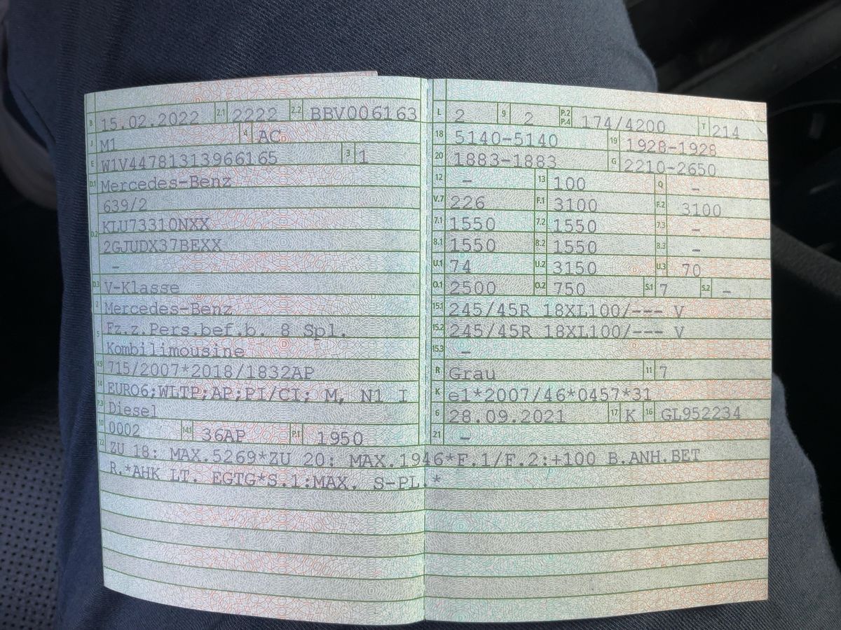 Mercedes-Benz V-Klasse d'occasion