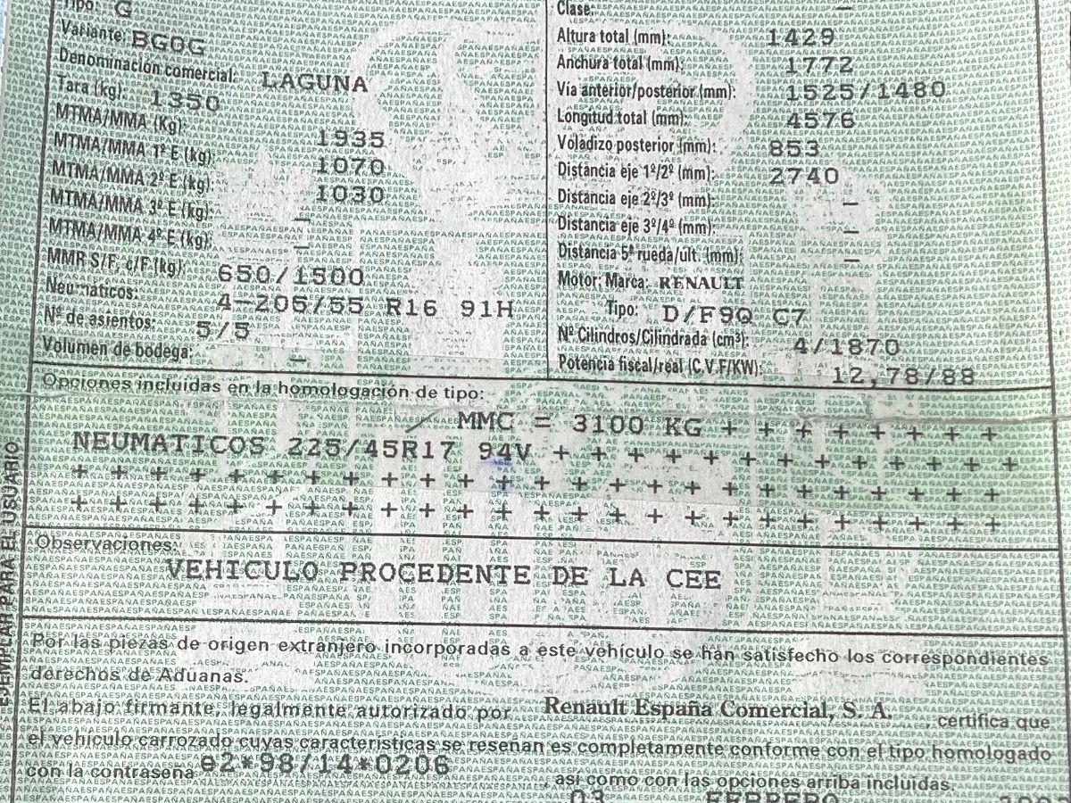 Renault Laguna 1.9 dCi Dynamique