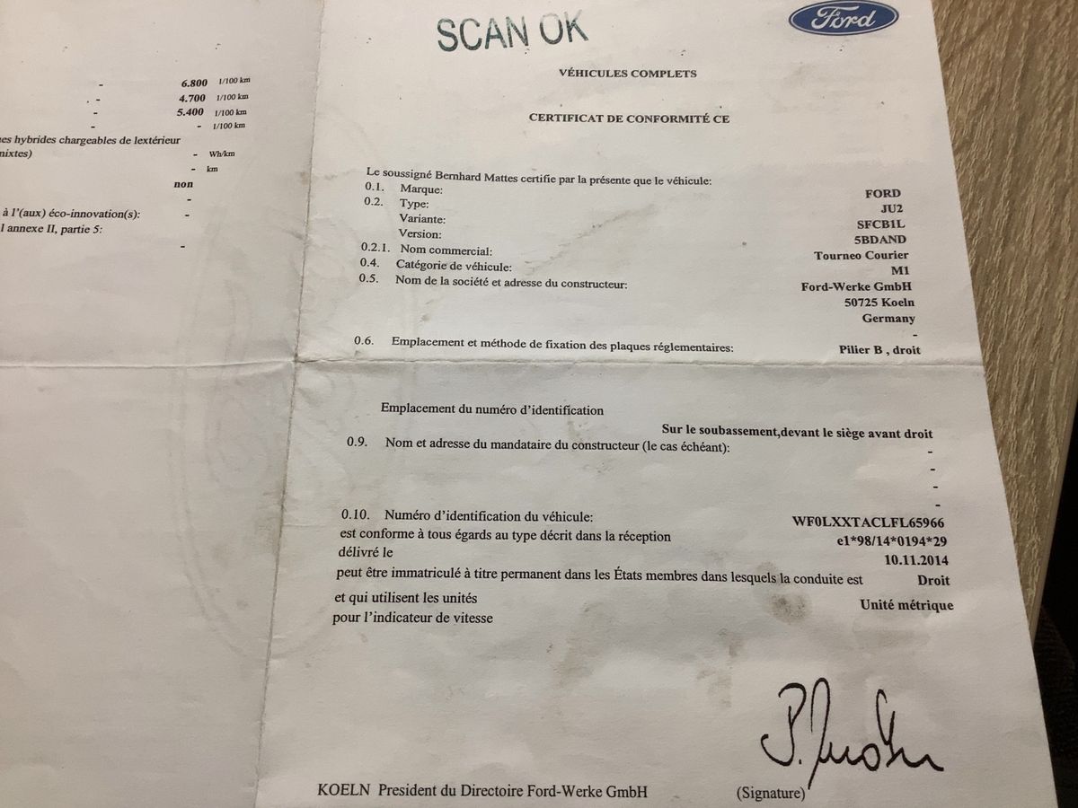 Ford Tourneo d'occasion