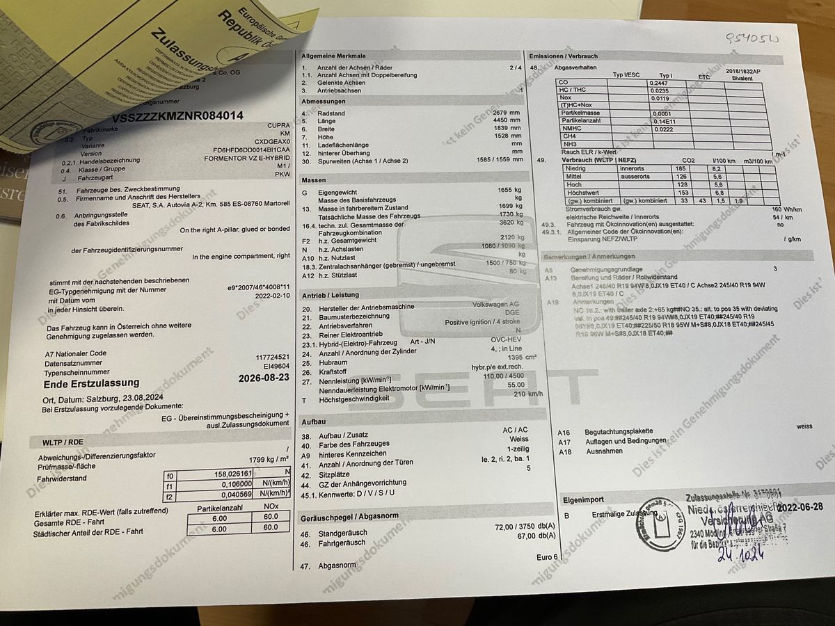 Cupra Formentor d'occasion