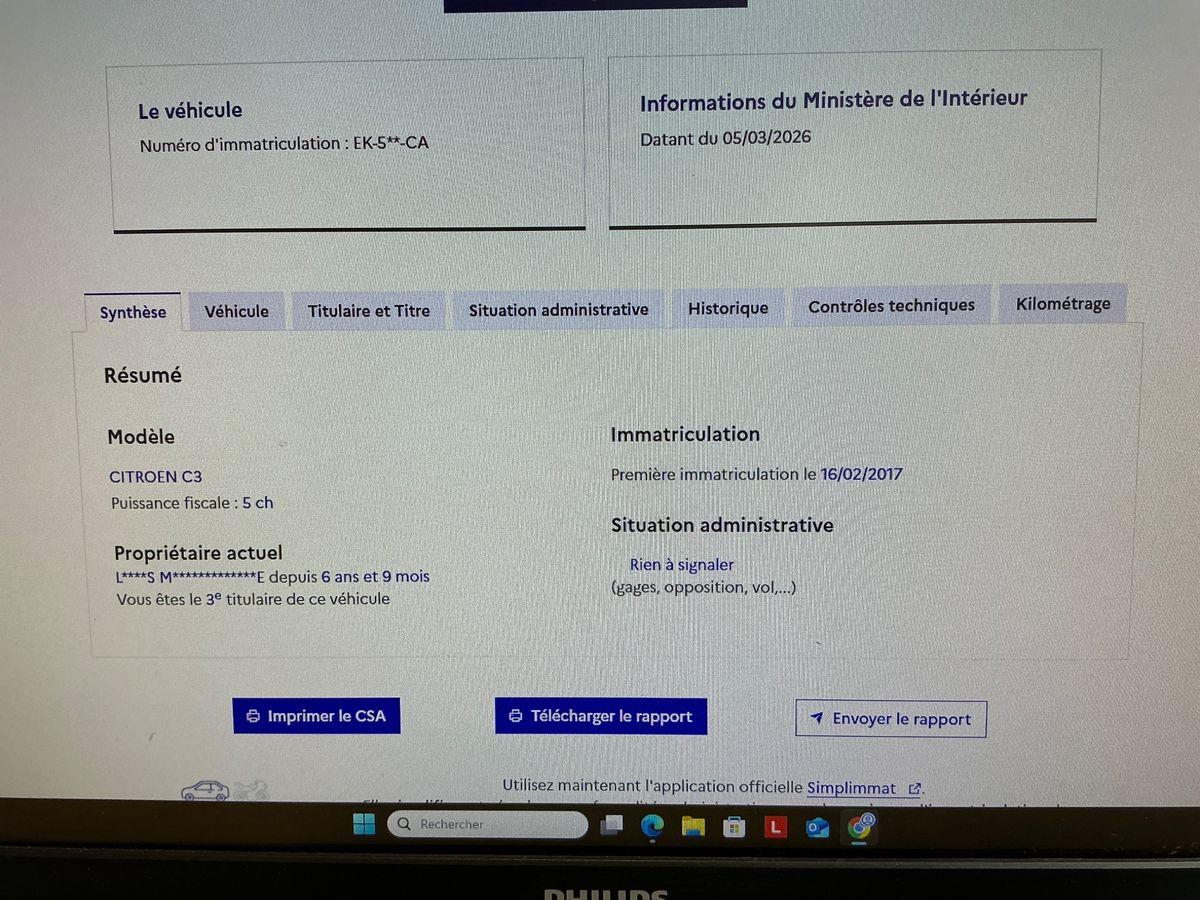 Citroen C3 d'occasion