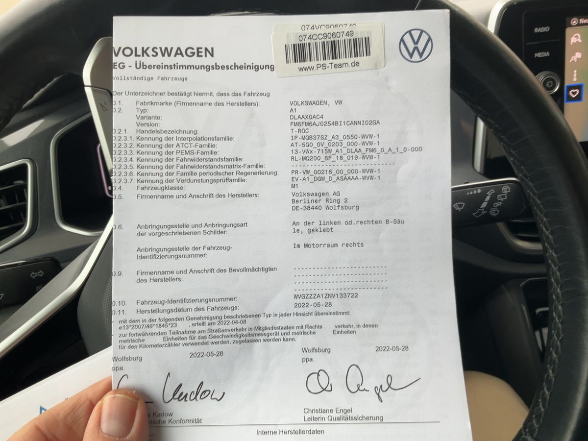 Volkswagen T-Roc d'occasion