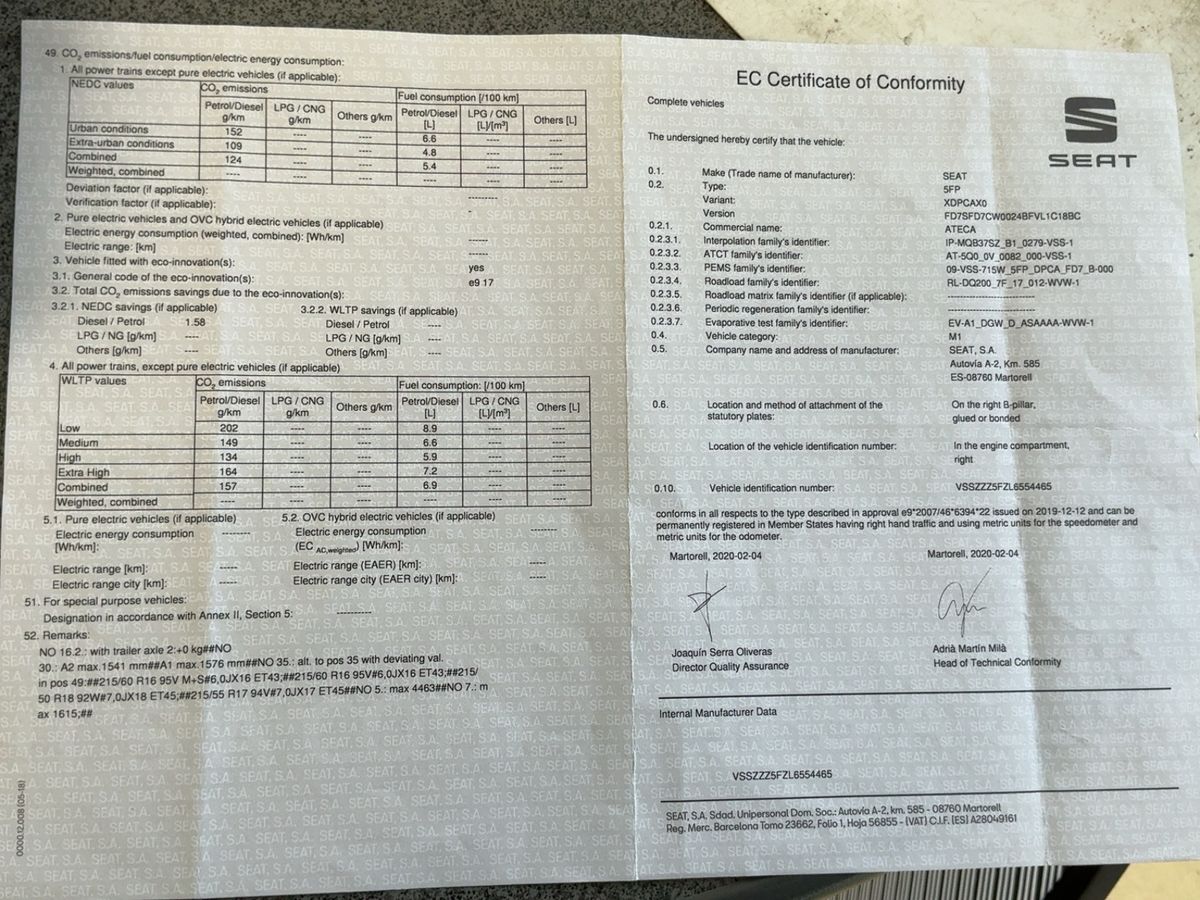 Seat Ateca d'occasion