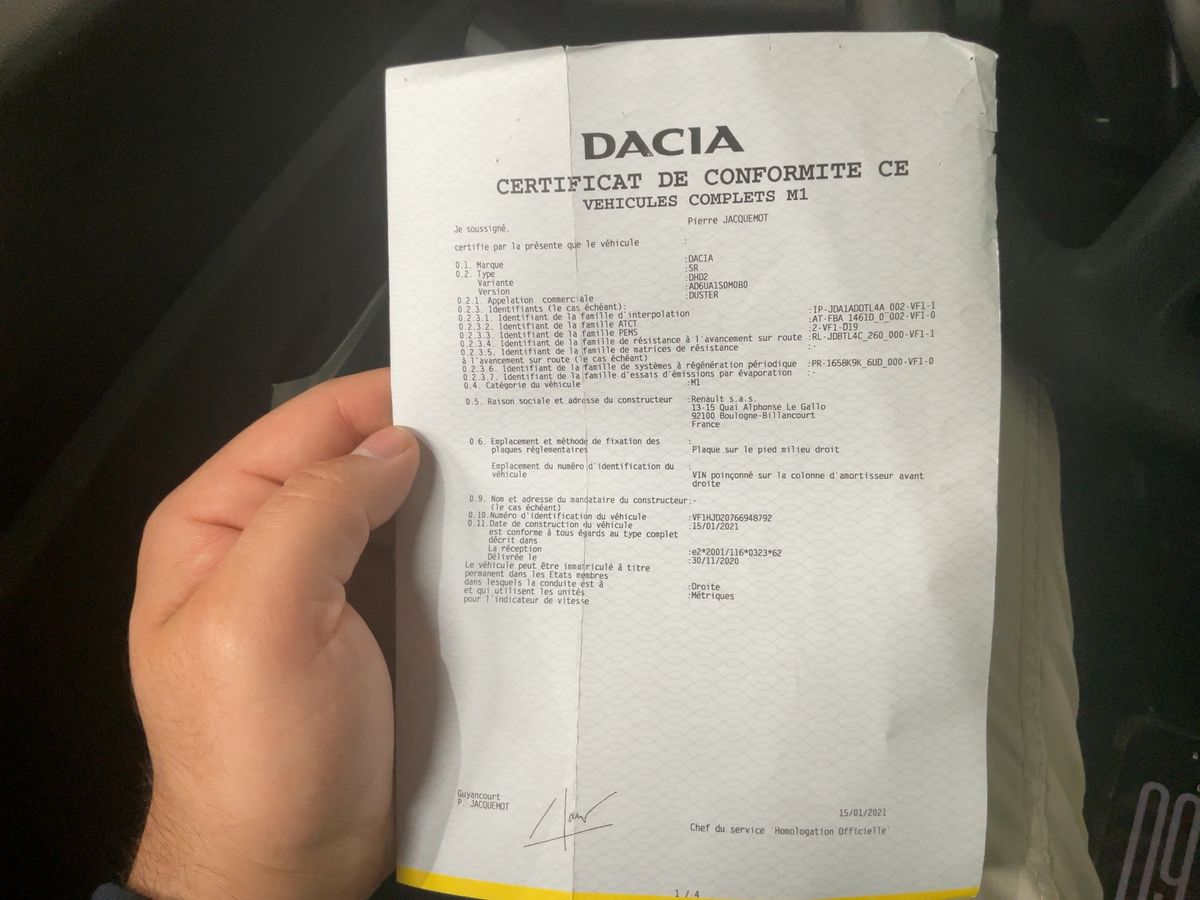 Dacia Duster d'occasion