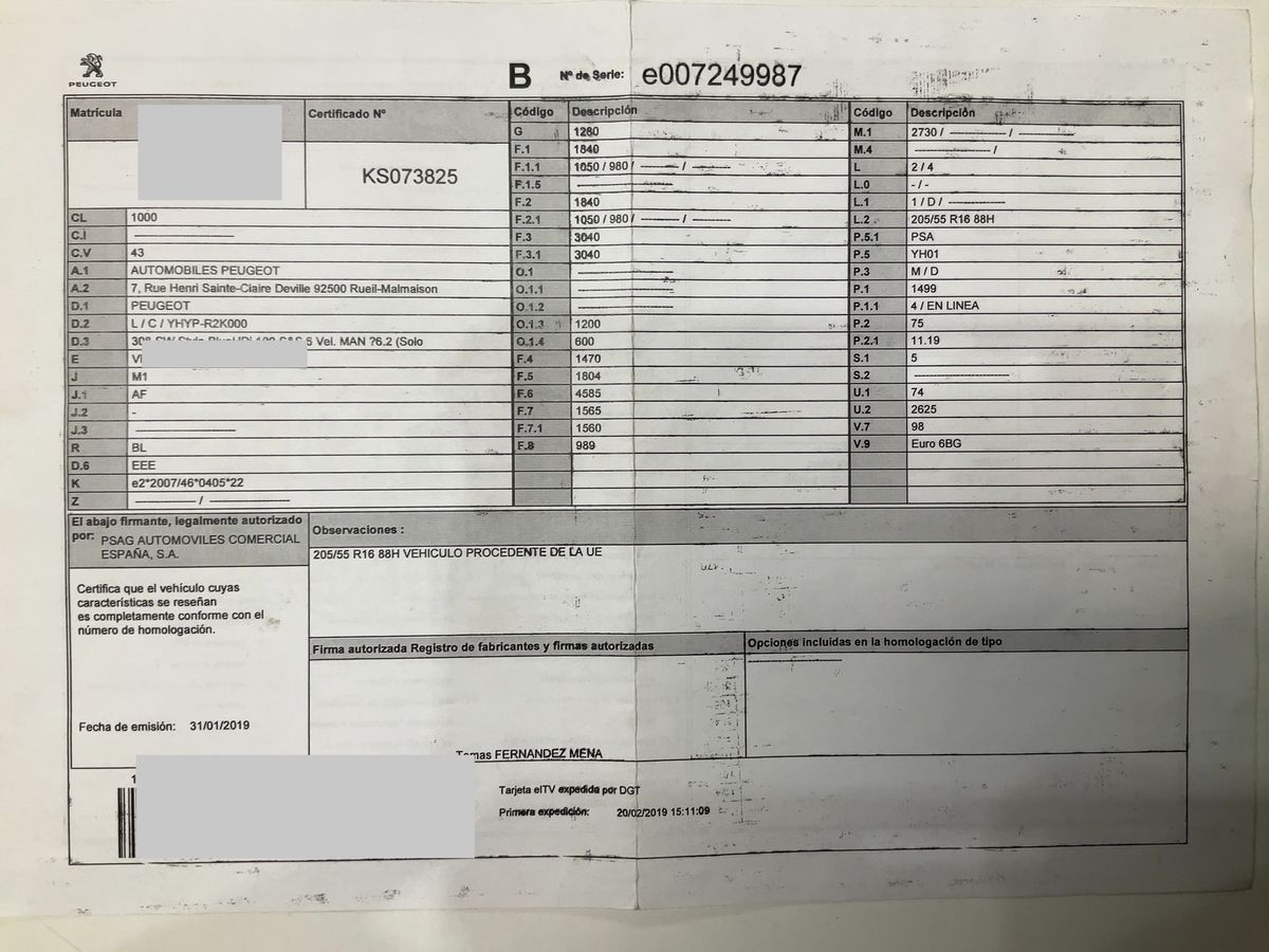 Peugeot 308 d'occasion