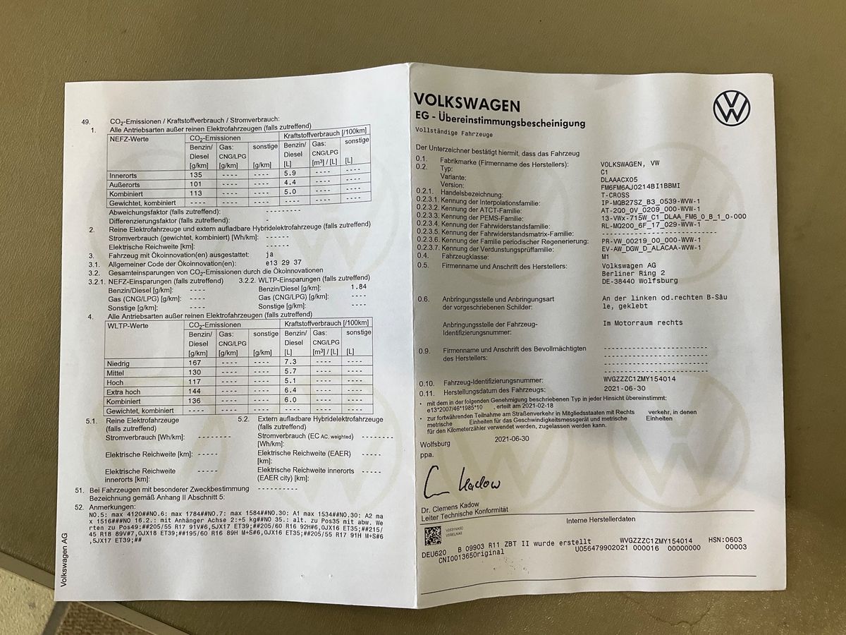 Volkswagen T-Cross d'occasion
