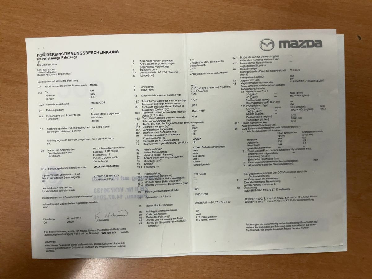 Mazda CX-5 d'occasion