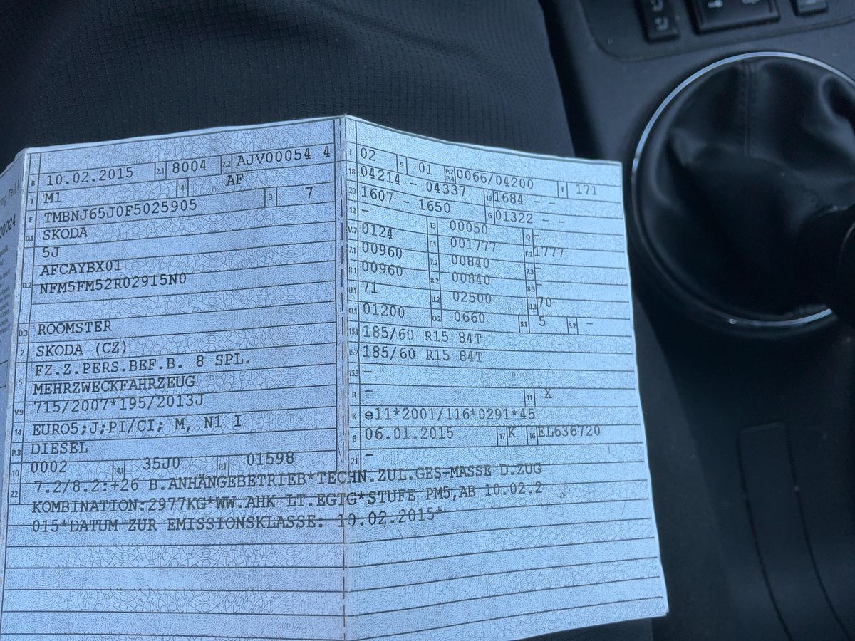 Skoda Roomster d'occasion