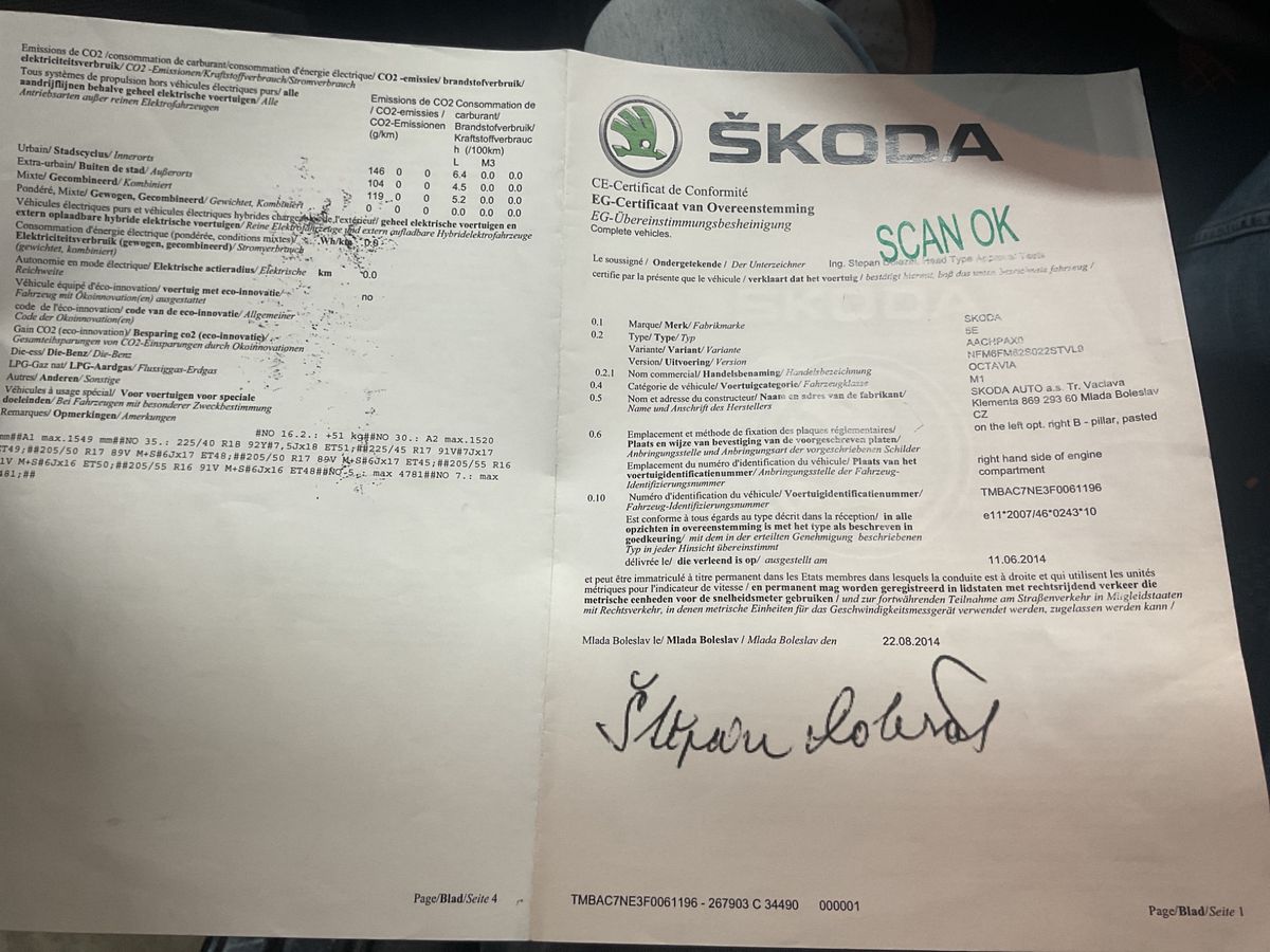 Skoda Octavia 1.4 TSI Ambition