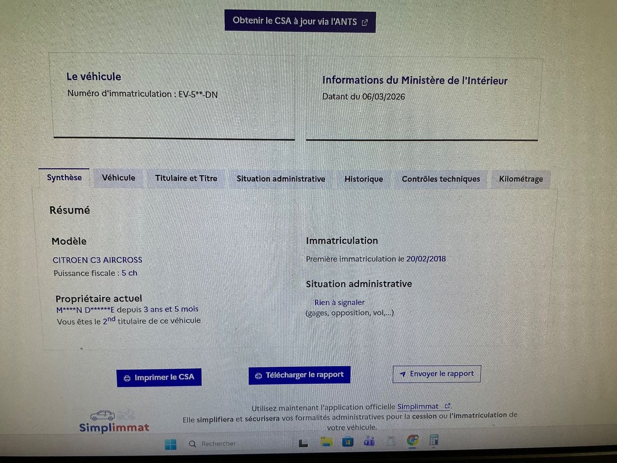 Citroen C3 d'occasion