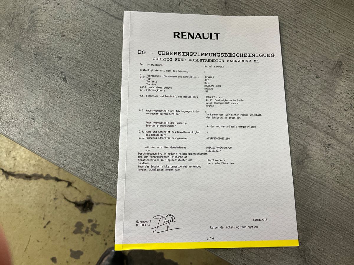 Renault Megane d'occasion