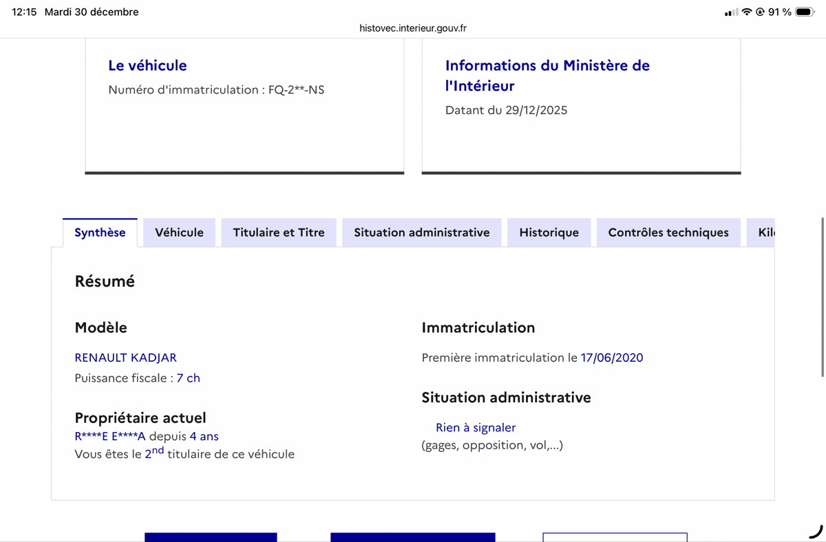 Renault Kadjar d'occasion