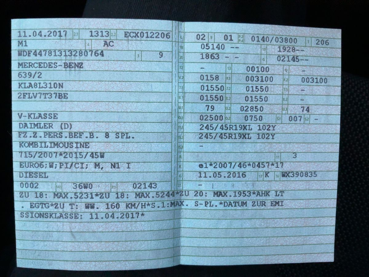 Mercedes-Benz V-Klasse d'occasion