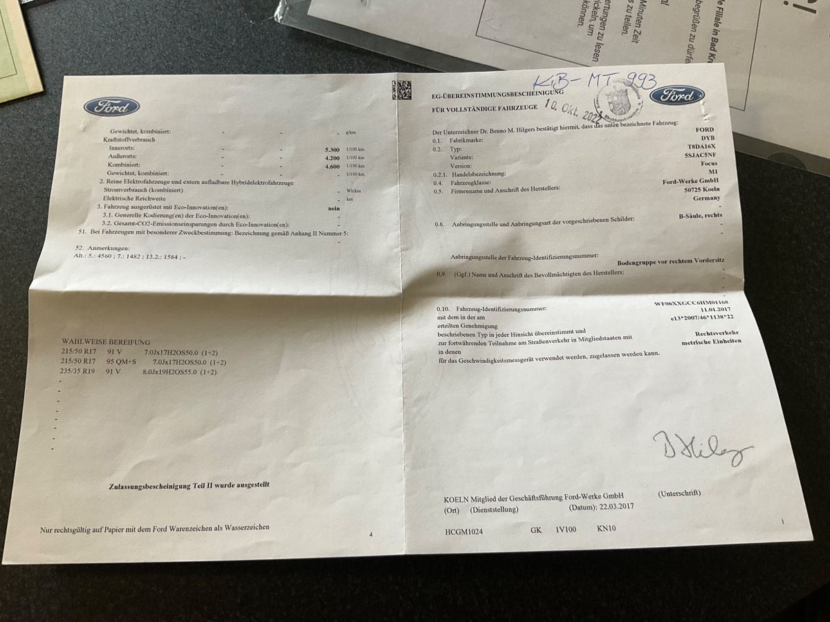 Ford Focus d'occasion