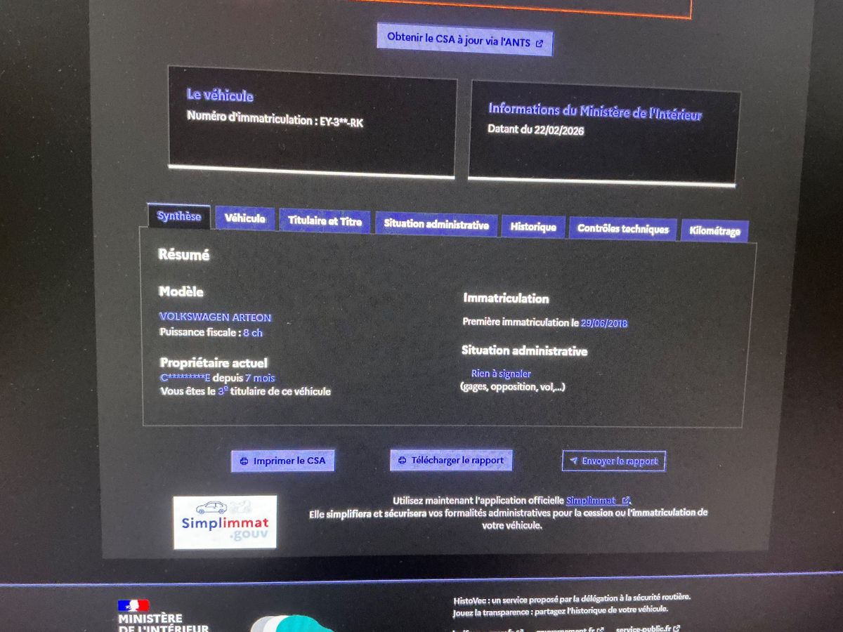 Volkswagen Arteon d'occasion