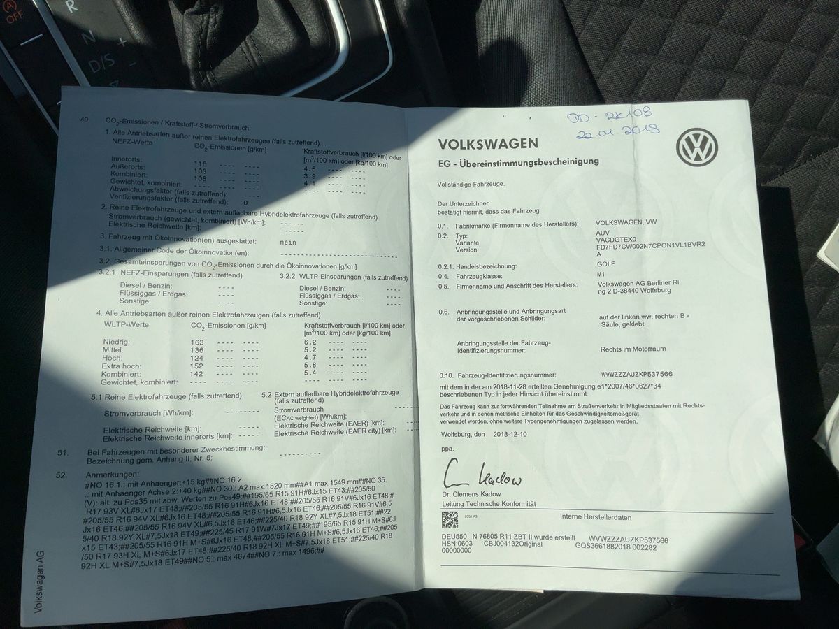 Volkswagen Golf d'occasion