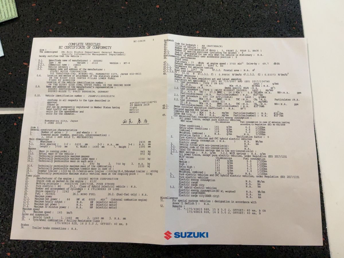 Suzuki Ignis d'occasion