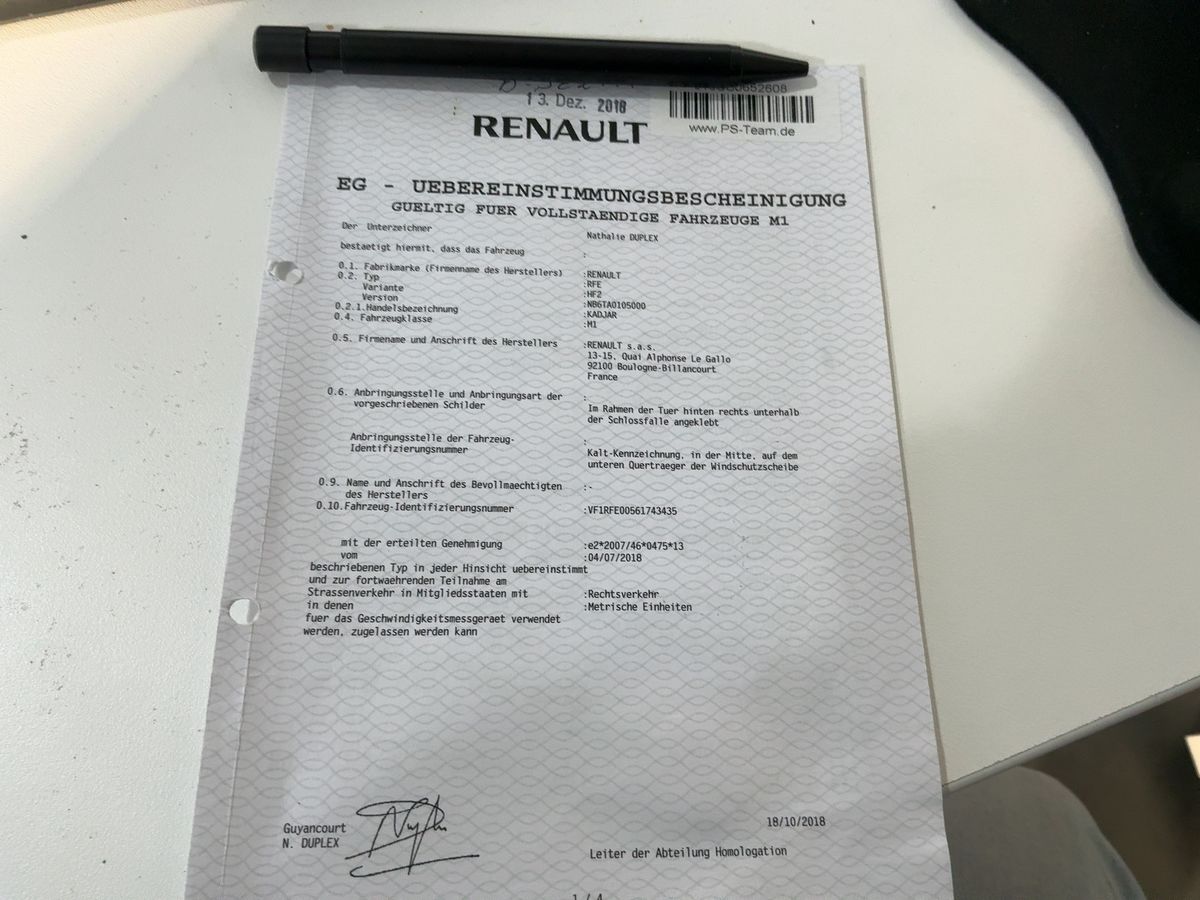 Renault Kadjar d'occasion