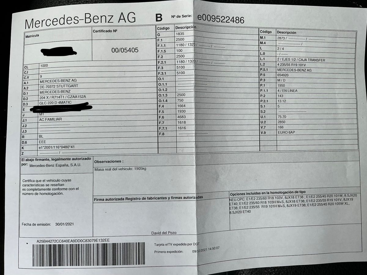 Mercedes-Benz GLC-Klasse d'occasion