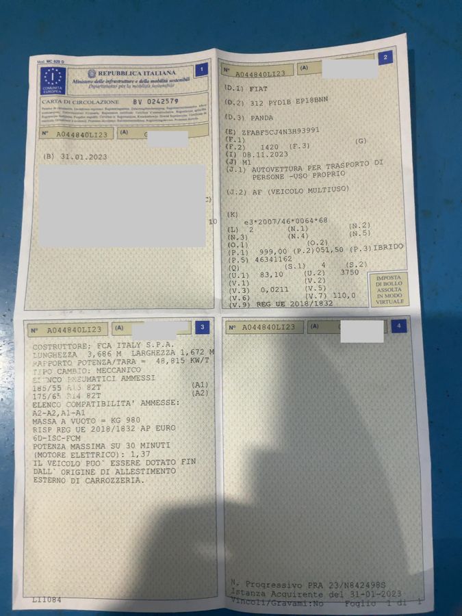 Fiat Panda d'occasion