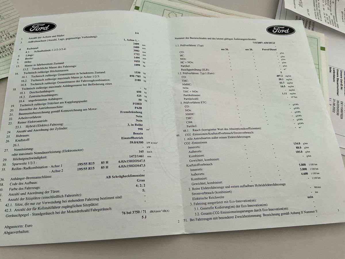 Ford Fiesta 1.0 SYNC Edition
