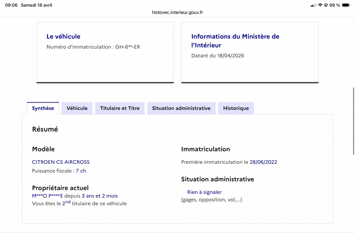 Citroen C5 d'occasion