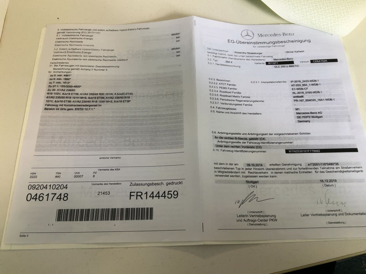 Mercedes-Benz GLC-Klasse d'occasion