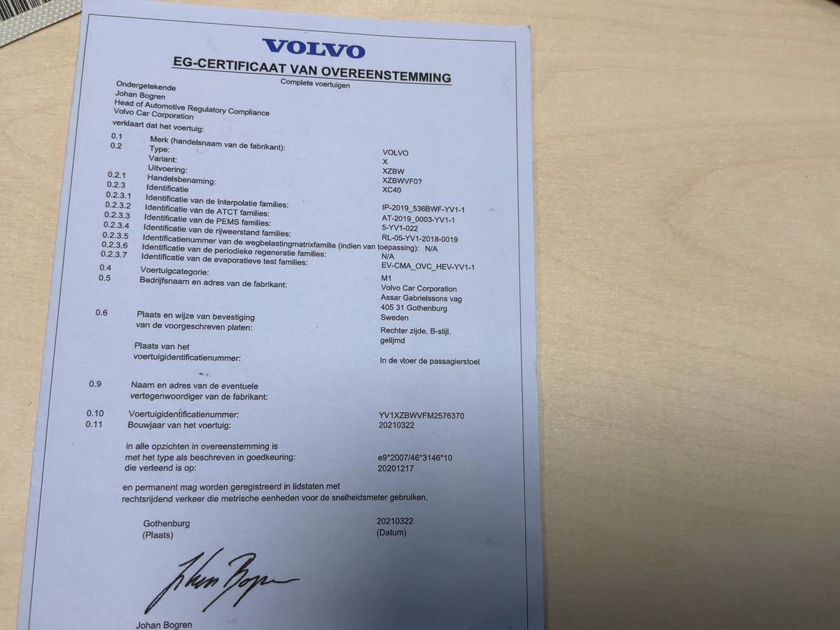 Volvo XC40 d'occasion