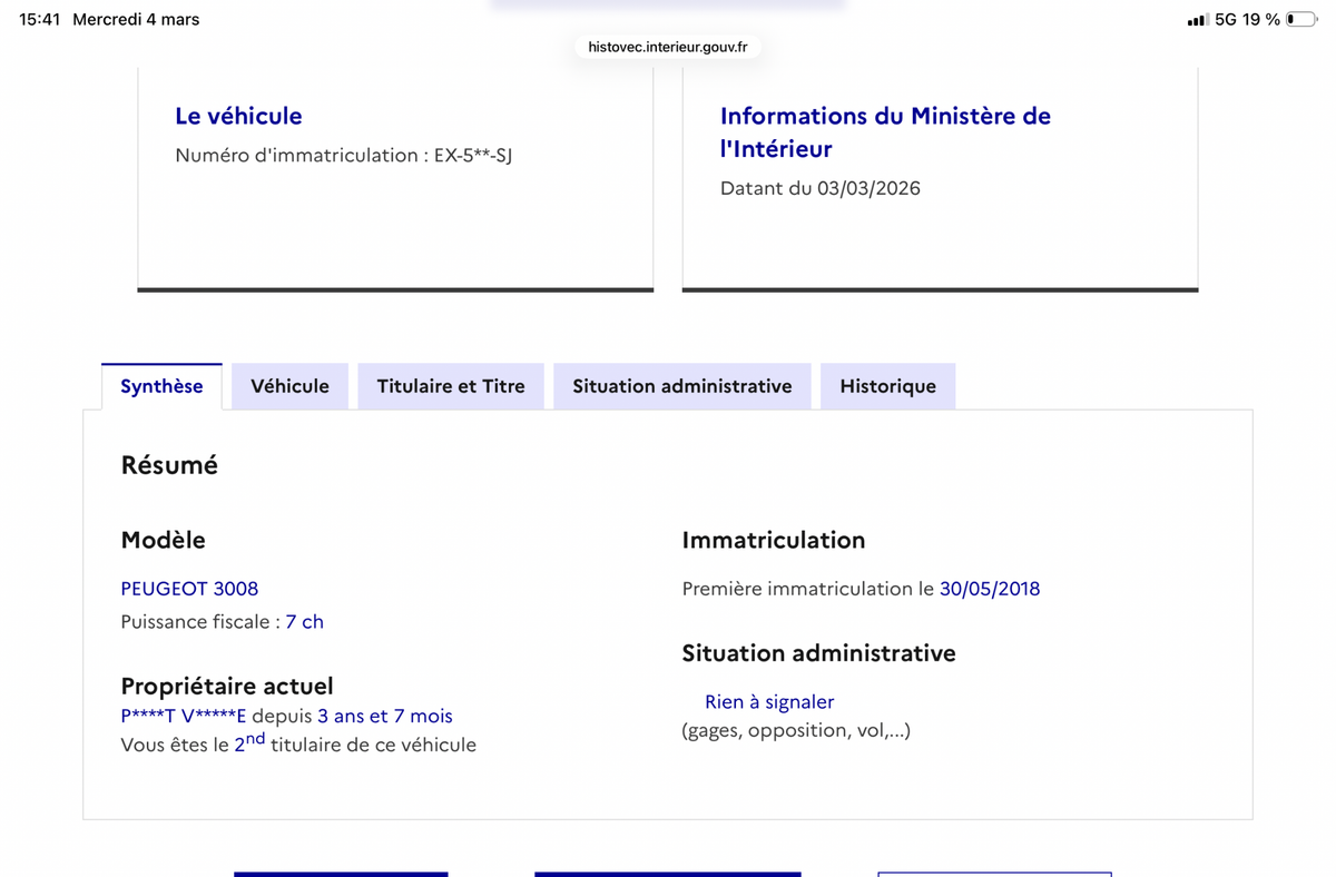 Peugeot 3008 d'occasion