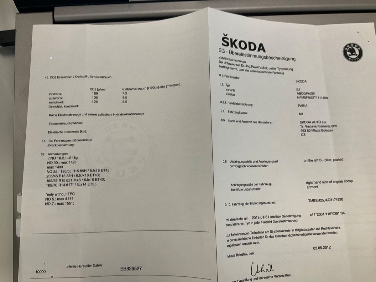 Skoda Fabia d'occasion