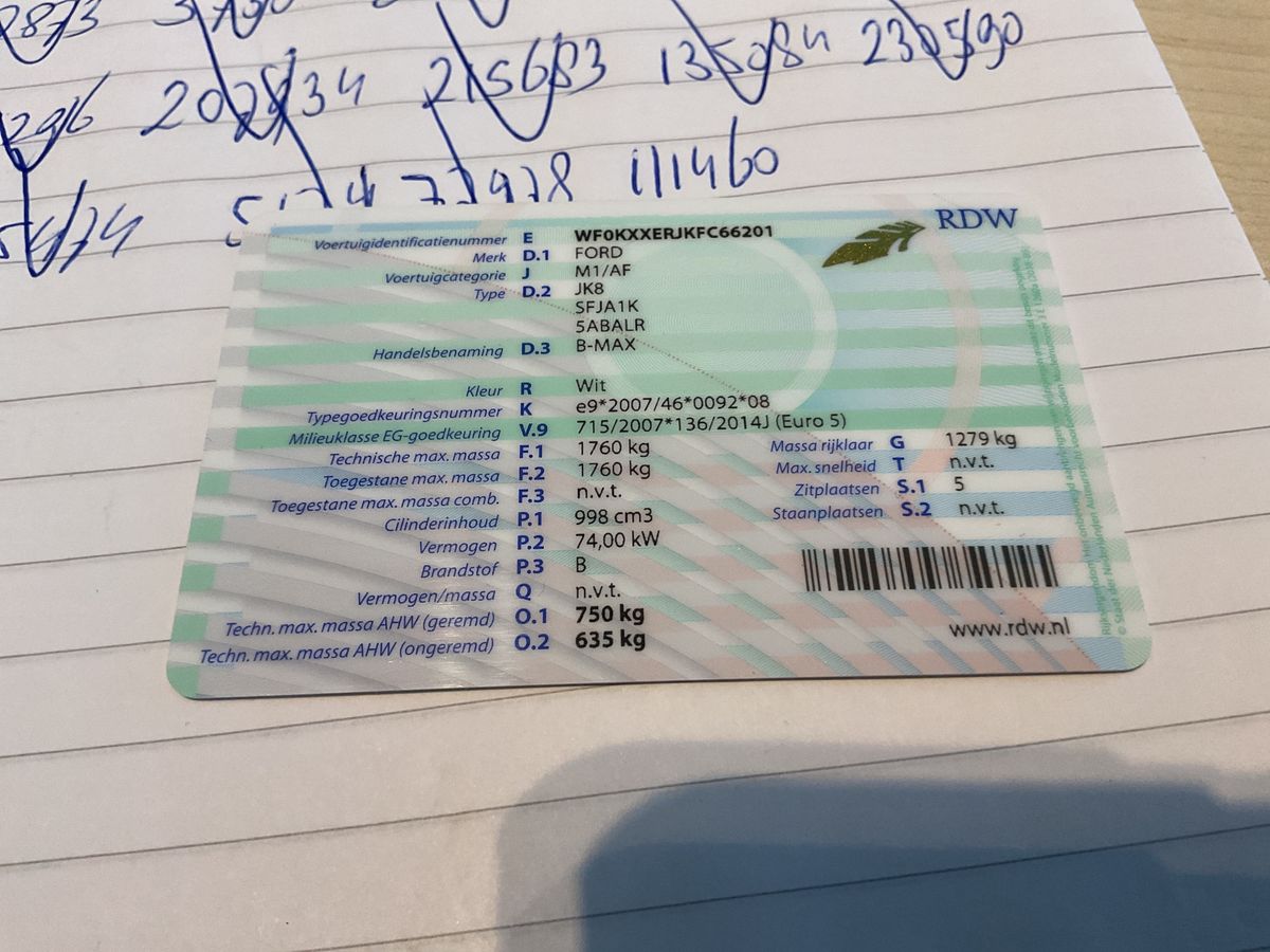 Ford B-Max d'occasion