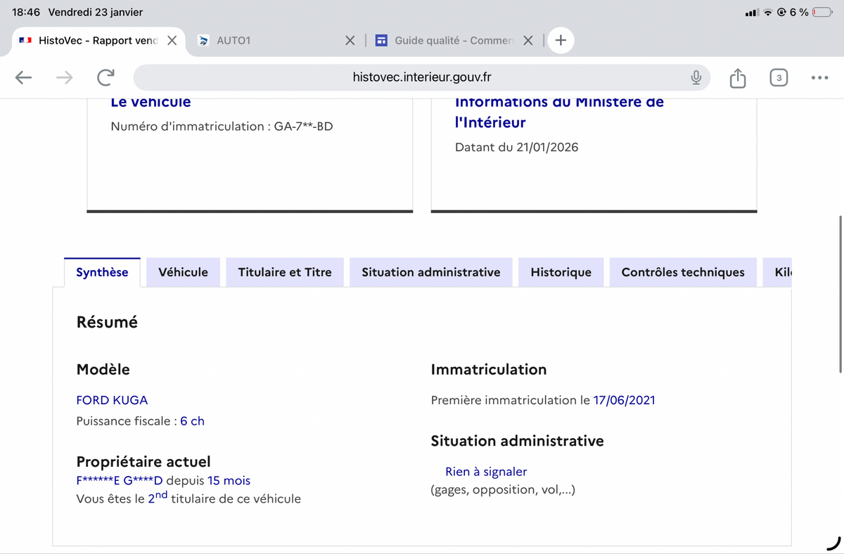Ford Kuga d'occasion