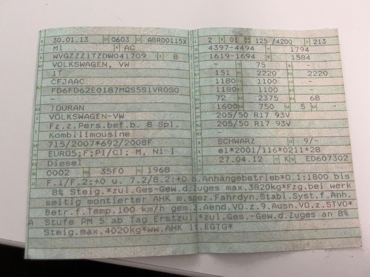 Volkswagen Touran d'occasion