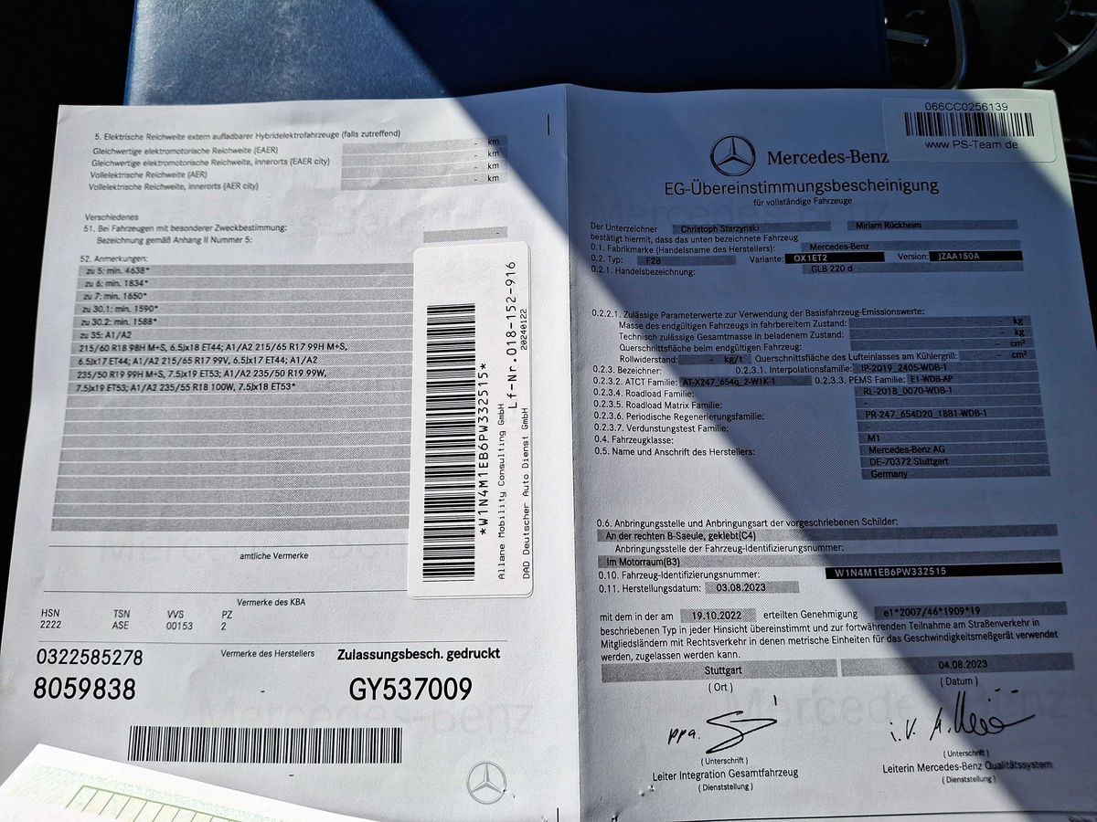 Mercedes-Benz GLB-Klasse d'occasion