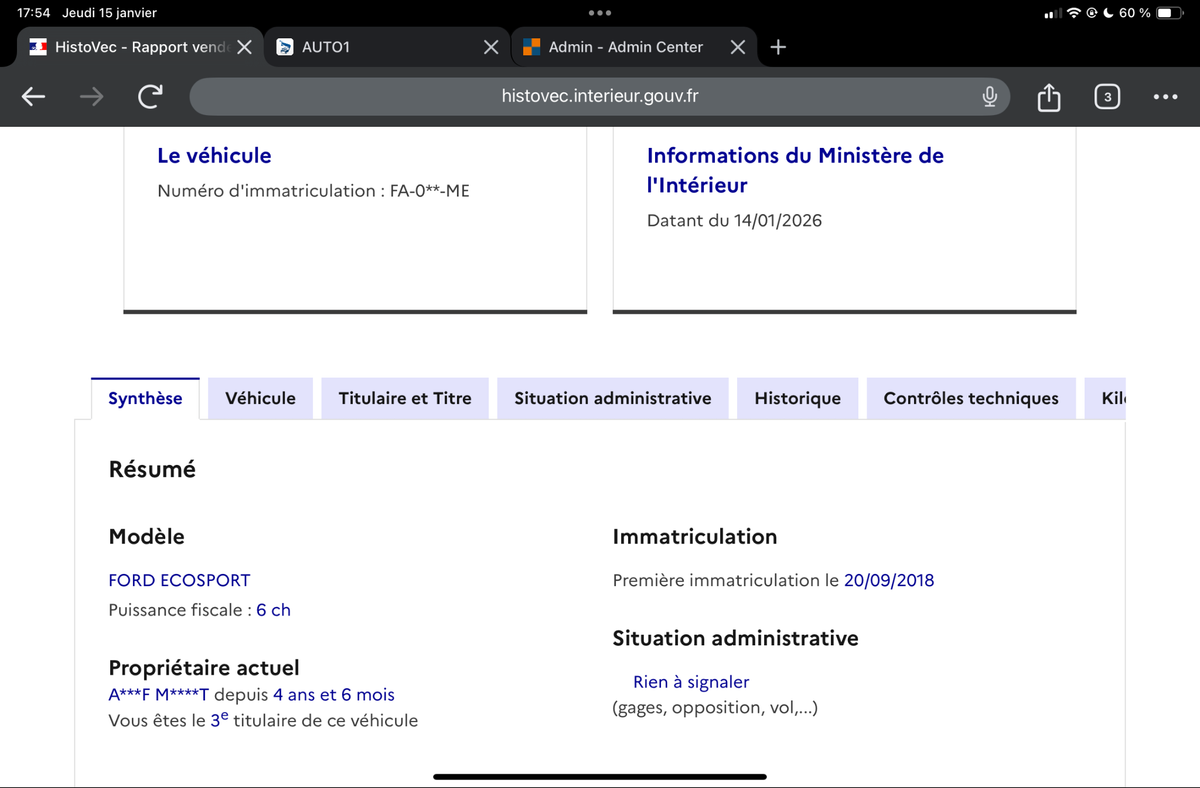 Ford EcoSport d'occasion