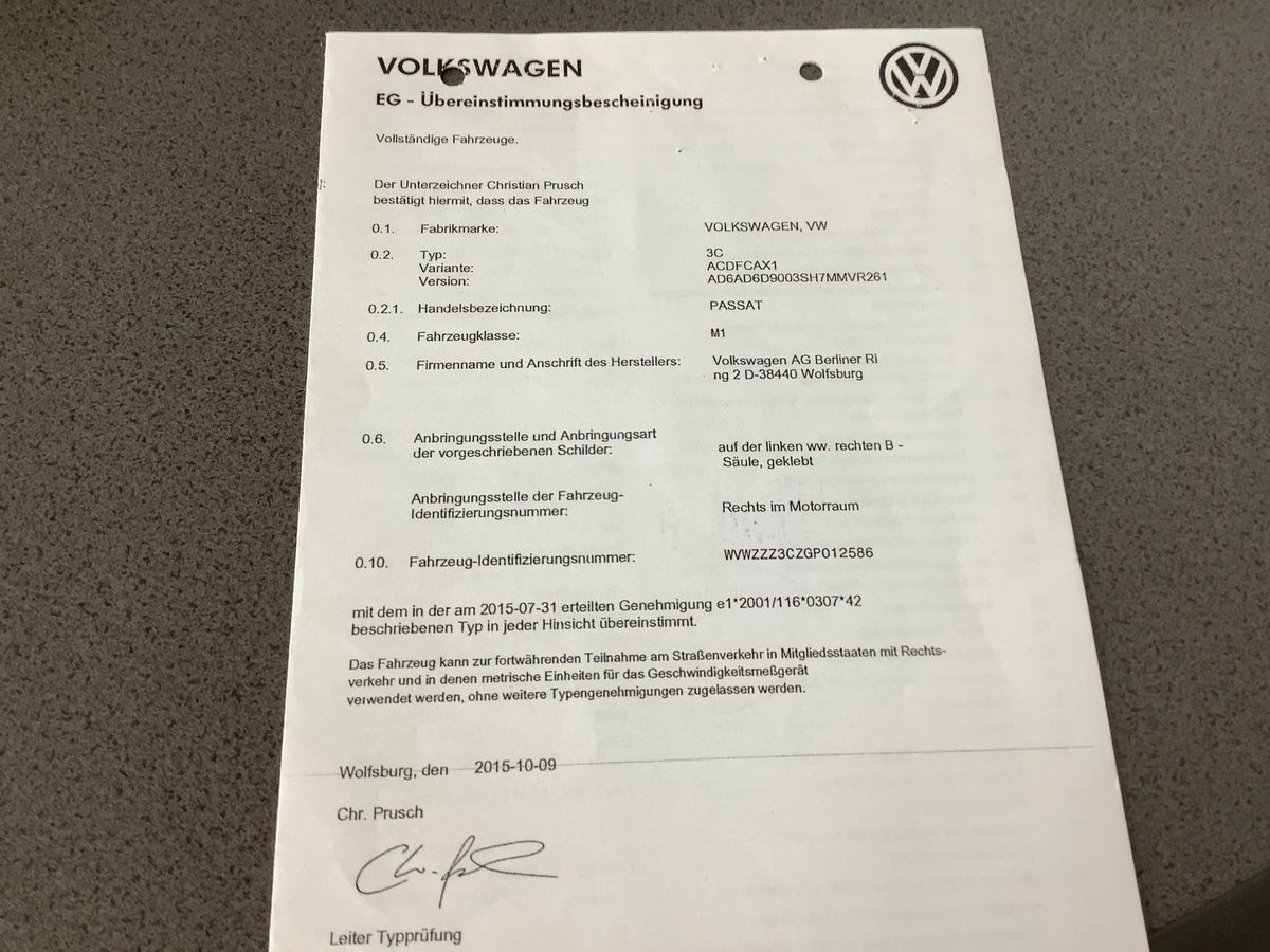 Volkswagen Passat d'occasion