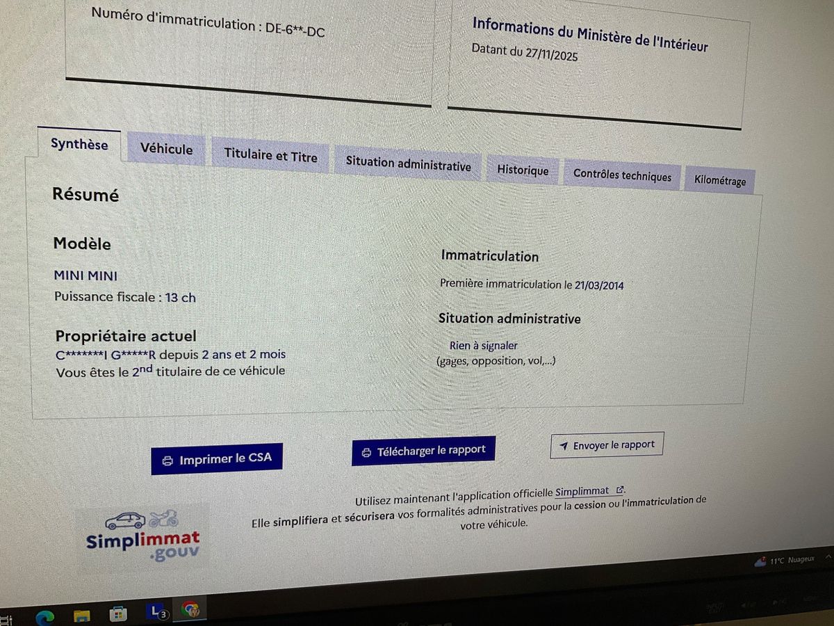 MINI Countryman d'occasion