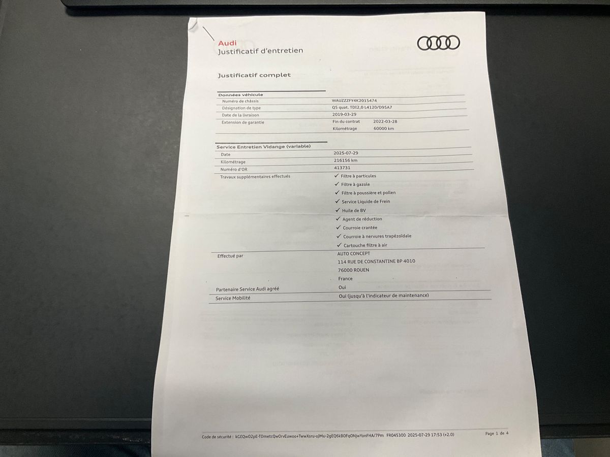 Audi Q5 2019 — photo 28