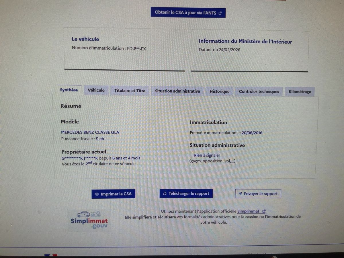 Mercedes-Benz GLA-Klasse d'occasion