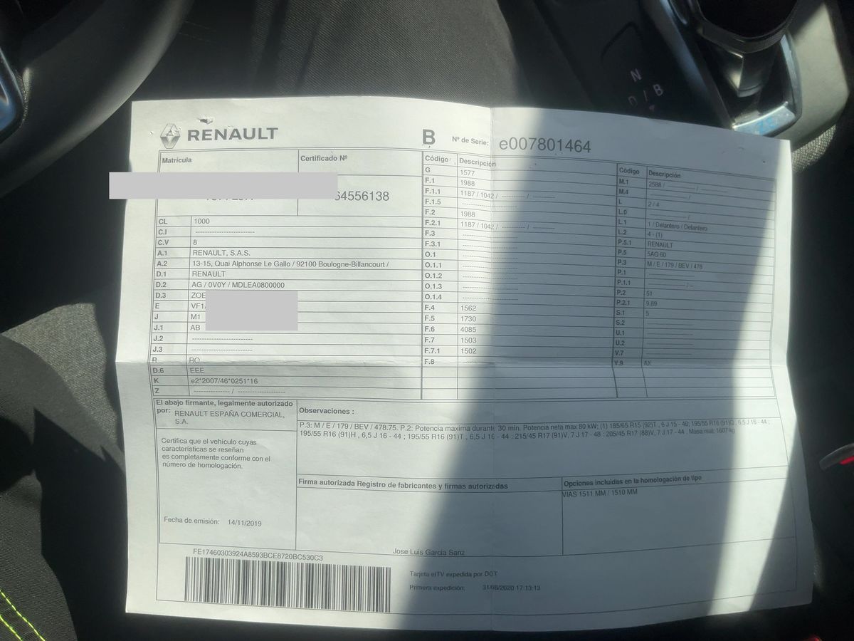 Renault Zoe d'occasion