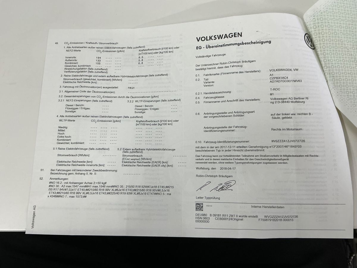 Volkswagen T-Roc d'occasion