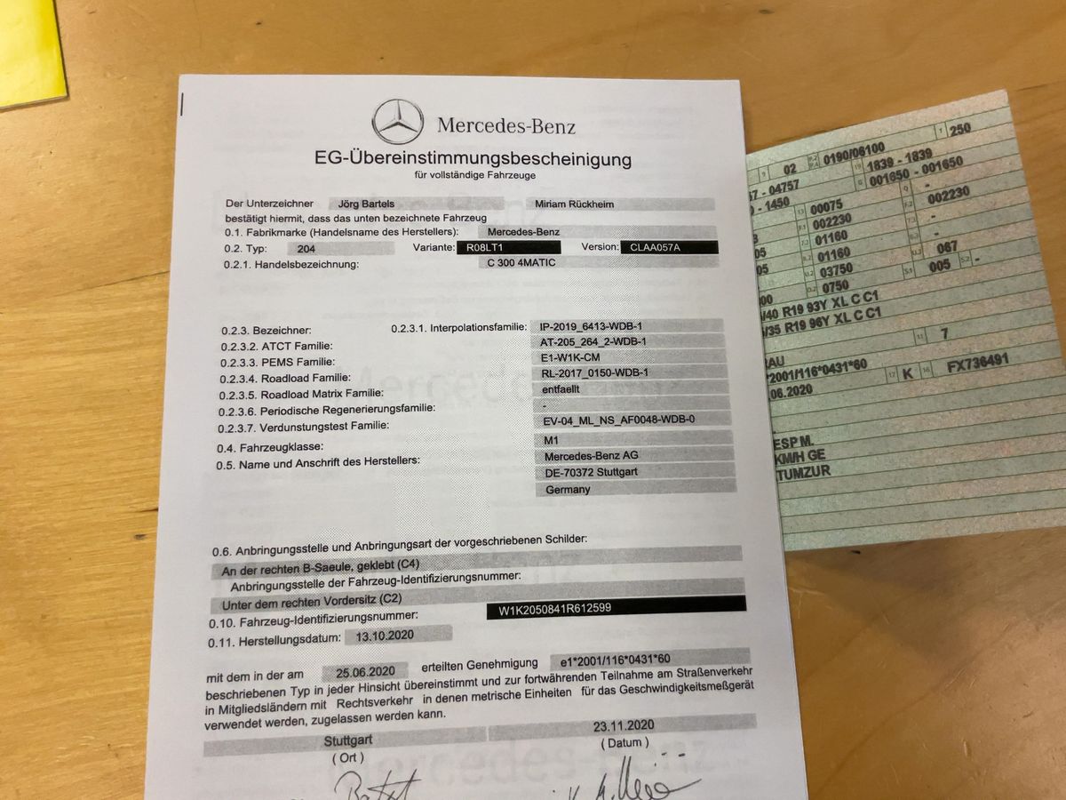 Mercedes-Benz C-Klasse d'occasion